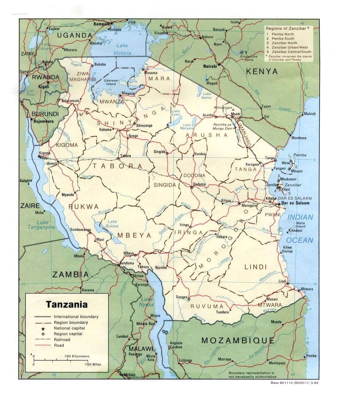 Harta e ndërtesave historike në tanzani